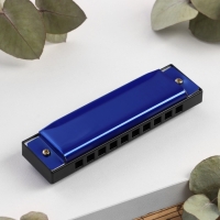Губная гармошка Bee DF10A Blue, 10 отверстий, 20 язычков Губная гармошка Bee DF10A Blue, 10 отверстий, 20 язычков