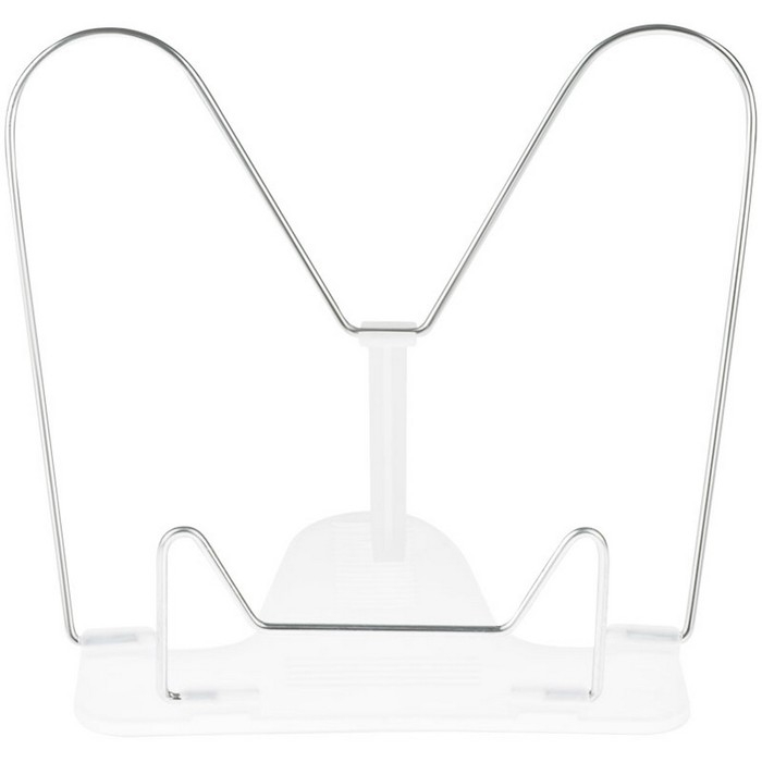 Подставка для книг пластиковая, Стамм Cristal, прозрачная Подставка для книг пластиковая, Стамм Cristal, прозрачная