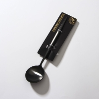 Ложка столовая из нержавеющей стали Magistro &laquo;Фолк&raquo;, длина 21 см, цвет чёрный