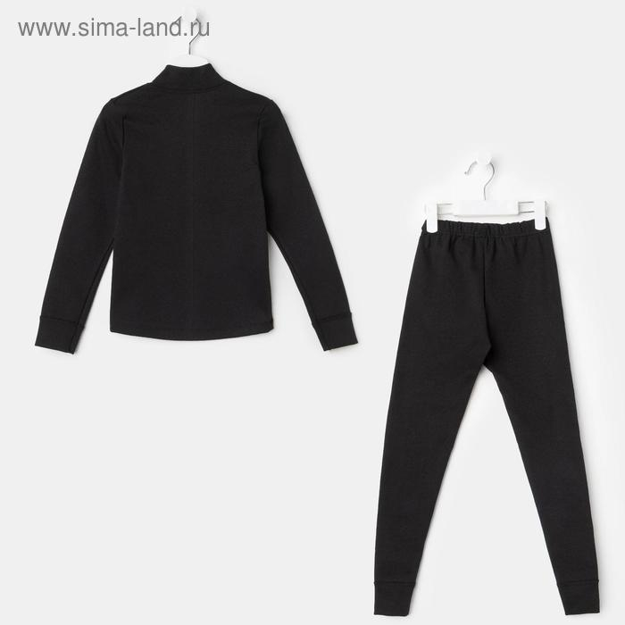 Комплект для мальчика термо (водолазка, кальсоны), цвет чёрный, рост 104 см (30) Комплект для мальчика термо (водолазка, кальсоны), цвет чёрный, рост 104 см (30)