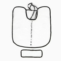 Дождевик для собак, размер S  (ДС 22, ОГ 35-38, ОШ 36 см), чёрный