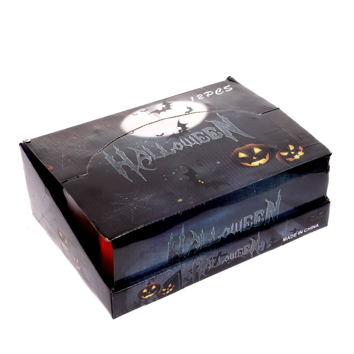 Свеча светодиодная «Хэллоуин», виды МИКС Свеча светодиодная «Хэллоуин», виды МИКС