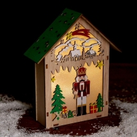 Новогодний декор с подсветкой &laquo;Щелкунчик&raquo; 15 &times; 5,5 &times; 18 см