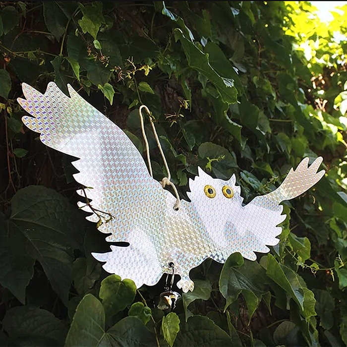 Отпугиватель для птиц, светоотражающий, &laquo;Сова с колокольчиком&raquo;, Greengo