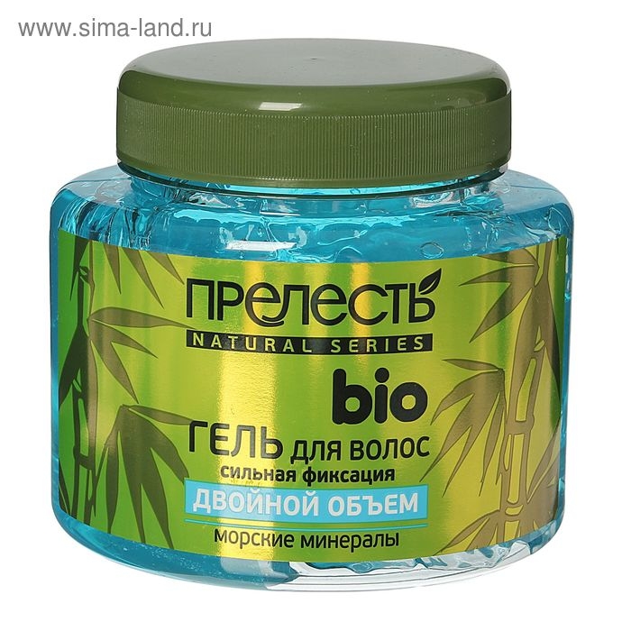 Гель для укладки Прелесть Bio &laquo;Двойной объём&raquo;, сильная фиксация, 250 мл