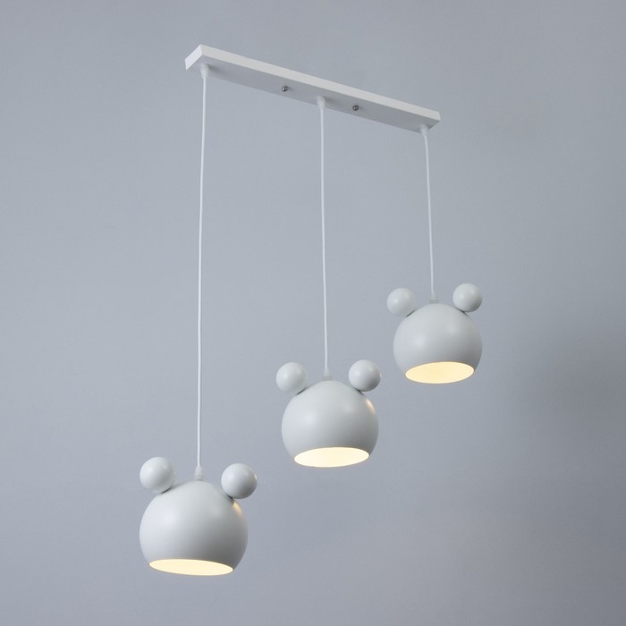 Светильник BayerLux "Барни" 3хЕ27 40Вт белый 21х51х21-120см