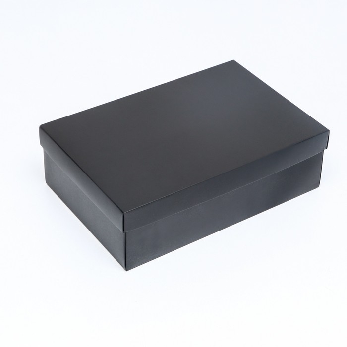 Коробка подарочная складная, упаковка, &laquo;Черная&raquo;, 30 х 20 х 9 см