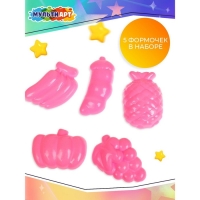 Кинетический песок &laquo;Чебурашка&raquo;, с формочками в ведре, цвет зелёный, 1 кг