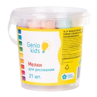 Мелки для рисования, 21 шт. разноцветного толстого мелка Мелки для рисования, 21 шт. разноцветного толстого мелка