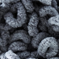 Пряжа "Puffy fine" 100% микрополиэстер 14,5м/100г  (343 серый)