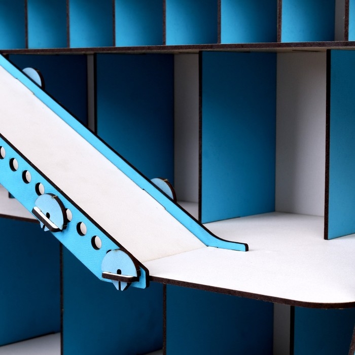 Сборная игрушка из дерева &laquo;Автопарковка цветная&raquo;