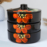 Набор для холодца "Подарочный" 3х0,75л, божья коровка Набор для холодца "Подарочный" 3х0,75л, божья коровка