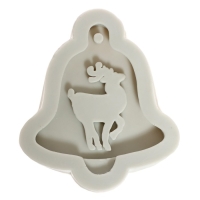 Набор для опытов &laquo;Ёлочные игрушки&raquo;, из эпоксидной смолы, колокольчик с оленем