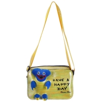 Сумка детская на молнии, 6х11х13 см, регулируемый ремень, жёлтый МИКС Сумка детская на молнии, 6х11х13 см, регулируемый ремень, жёлтый МИКС