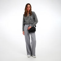 Сумка женская через плечо TEXTURA, маленький размер, цвет чёрный Сумка женская через плечо TEXTURA, маленький размер, цвет чёрный