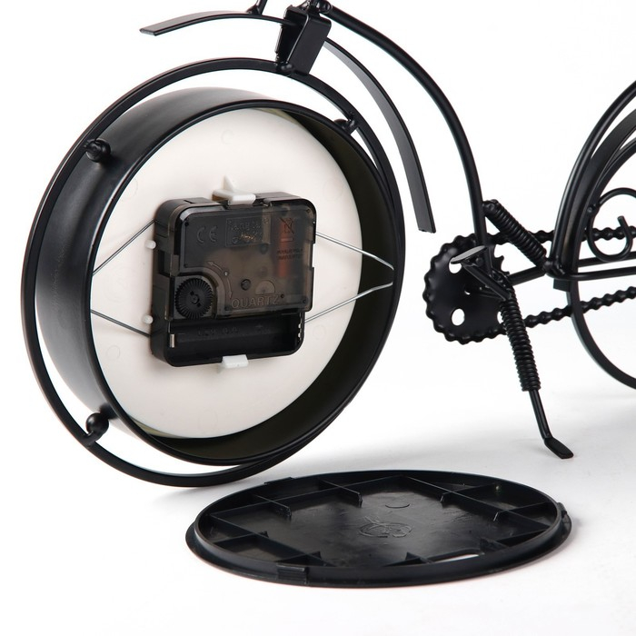 Часы настольные фигурные Часы настольные фигурные "Велосипед ретро", бесшумные, циферблат d-11 см, 23 х 33 см