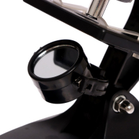 Набор для изучения микромира &laquo;Микроскоп + калейдоскоп&raquo;, 14 предметов, световые эффекты, работает от батареек