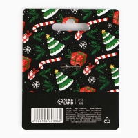 Значок новогодний &laquo;Полный джингл белз&raquo; 3,9 х 2,8 см