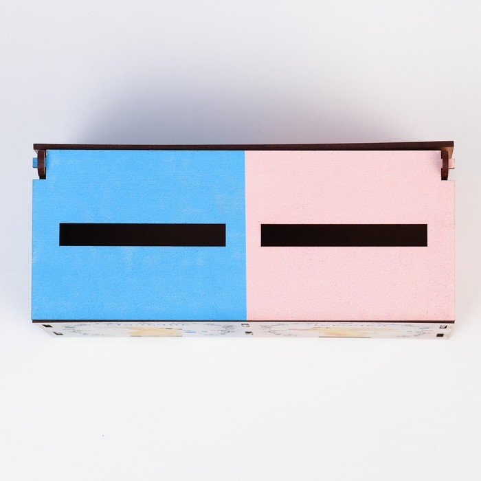 Семейный банк на свадьбу для сбора денег на малыша &laquo;Девочка или мальчик&raquo;, 19,1х10,1х7,7 см