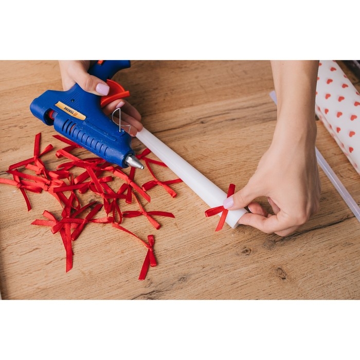 Свеча витая, 2,3х 24,5 см, 5 ч, 50 г, белая