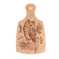 Разделочная доска для выжигания &laquo;Филин&raquo; 13 &times; 23 см