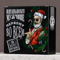 Набор "Первому во всём", мини гель для душа и мочалка