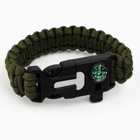 Браслет для выживания &laquo;Сильный духом&raquo;, 26 х 2,5 см.