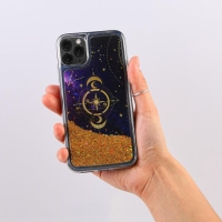 Чехол на телефон iPhone 11 PRO с блёстками внутри Stars, 7,14 × 14,4 см Чехол на телефон iPhone 11 PRO с блёстками внутри Stars, 7,14 × 14,4 см