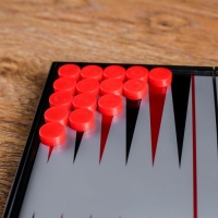 Нарды магнитные, поле 20 &times; 20 см, в коробке