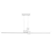 Светильник с ПДУ "Наоми" LED 20Вт 3000-6000К белый 120х100 см