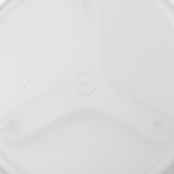 Горшок для цветов с поддоном &laquo;Адель&raquo;, 1,5 л, пластиковый, цвет прозрачный