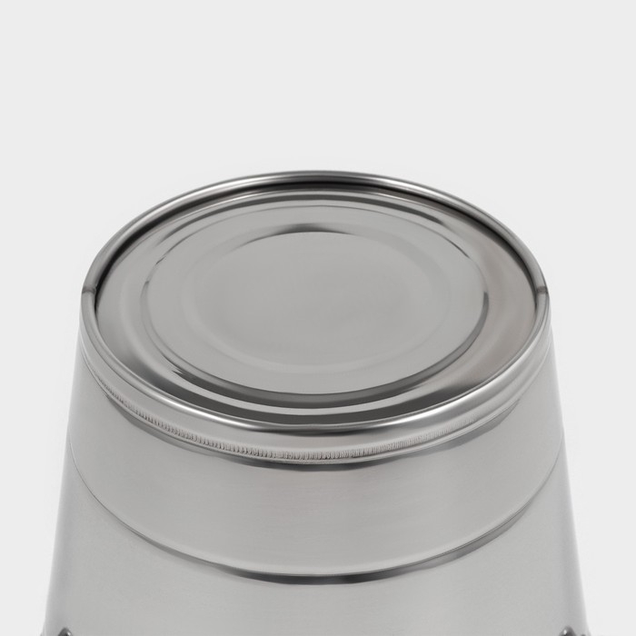 Ведро для льда из нержавеющей стали, 2,5 л, 17&times;15,5 см