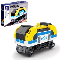 Конструктор &laquo;ЖД. Электровоз&raquo;, с запуском, 72 детали