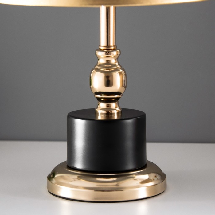 Лампа настольная "Луиза" 1x60Вт E27 черный 25х25х41см
