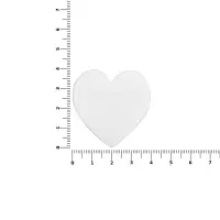 Наклейка тканевая Lunga Сor, M, белая