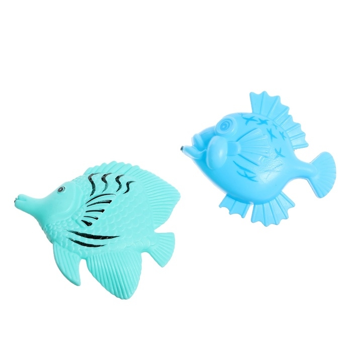 Рыбалка &laquo;Большие рыбки&raquo; 10 рыбок, 2 удочки, 2 сачка