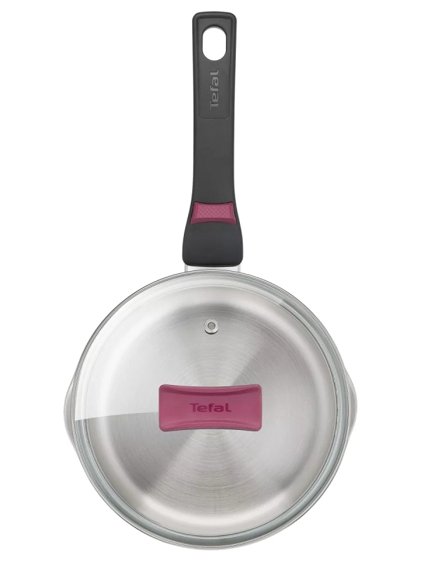 Ковш со стеклянной крышкой Cook & Clip 16 см, 1,5 л