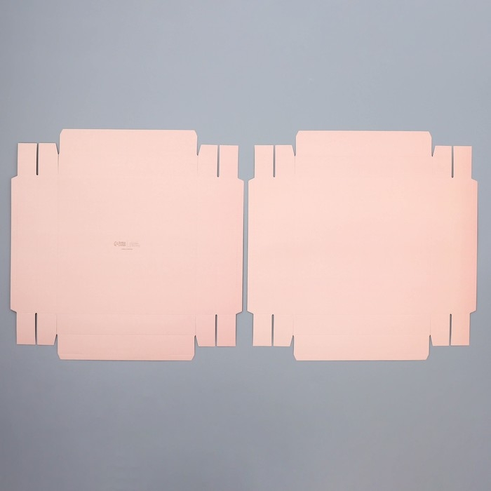 Коробка подарочная для цветов с вазой и PVC окнами складная, упаковка, «Персик», 23 х 30 х 23 см Коробка подарочная для цветов с вазой и PVC окнами складная, упаковка, «Персик», 23 х 30 х 23 см