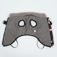 Куртка для собак со шлейкой, размер 6XL, камуфляжная