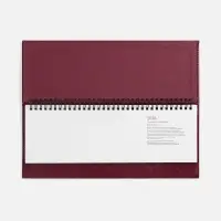 Планинг Faro, датированный, бордовый