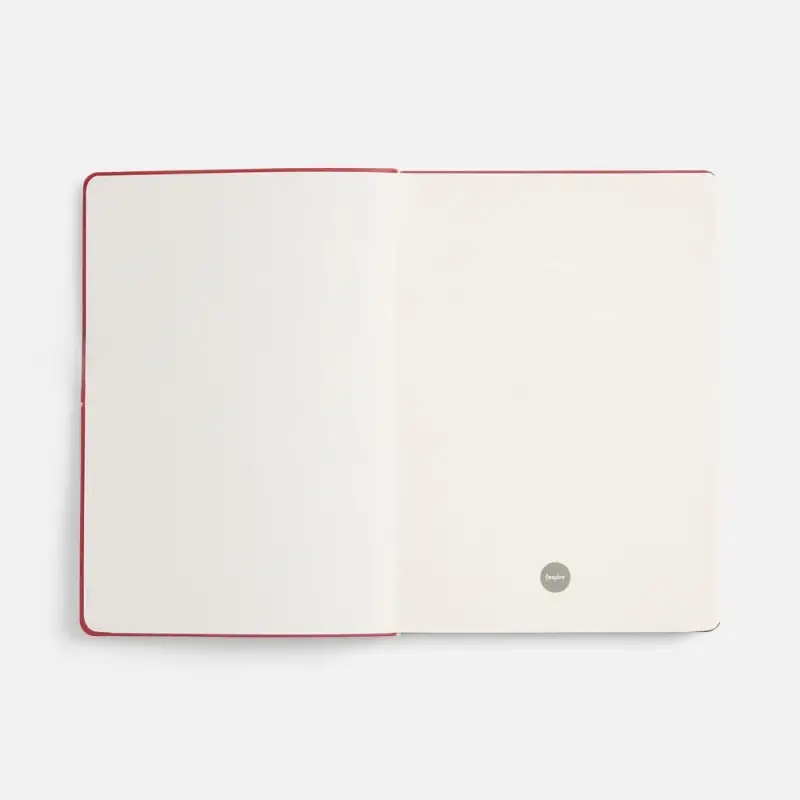 Ежедневник Kuka, недатированный, ver.2, красный