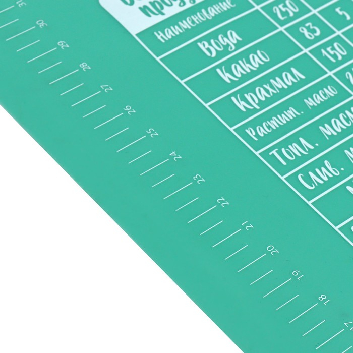 Силиконовый коврик для выпечки «Своими руками», 70 х 50 см Силиконовый коврик для выпечки «Своими руками», 70 х 50 см