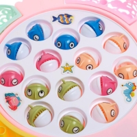 Рыбалка &laquo;Маленькие рыбки&raquo; 15 рыбок, 4 удочки, МИКС