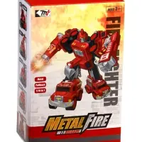 Робот-трансформер &laquo;Огнеборец&raquo; 5в1, собирается из 5 машинок, подвижные детали