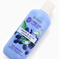 Гель для душа женский, 300 мл, аромат виноград и алоэ, URAL LAB Гель для душа женский, 300 мл, аромат виноград и алоэ, URAL LAB