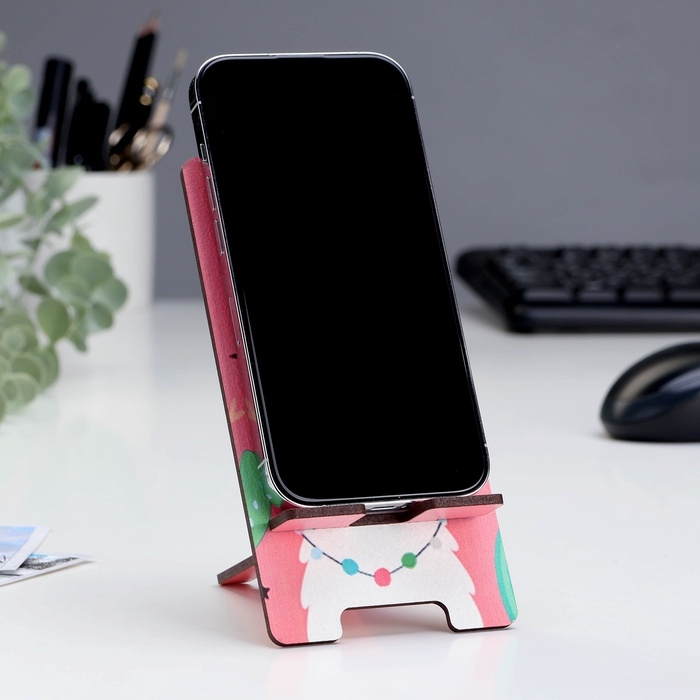 Подставка под телефон  Лама 15,5х8 см