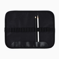 Пенал для кистей и карандашей текстиль, 16 предметов &laquo;Космос&raquo;