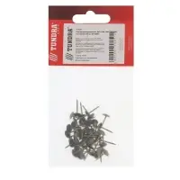 Гвозди ТУНДРА, декоративные, обивочные, 8&times;15 мм, бронза, фасовка 50 шт.