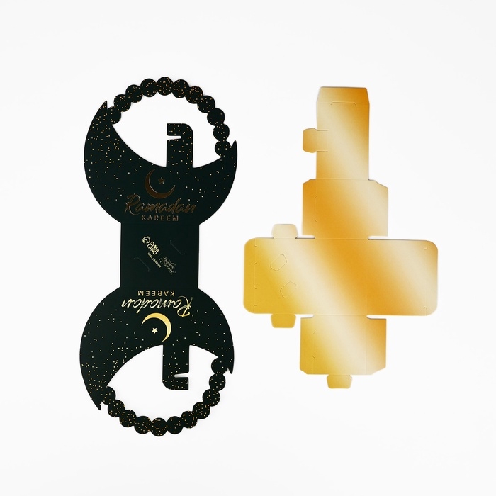 Коробка подарочная &laquo;Рамадан&raquo;, с тиснением, 15 х 13.5 х 6 см