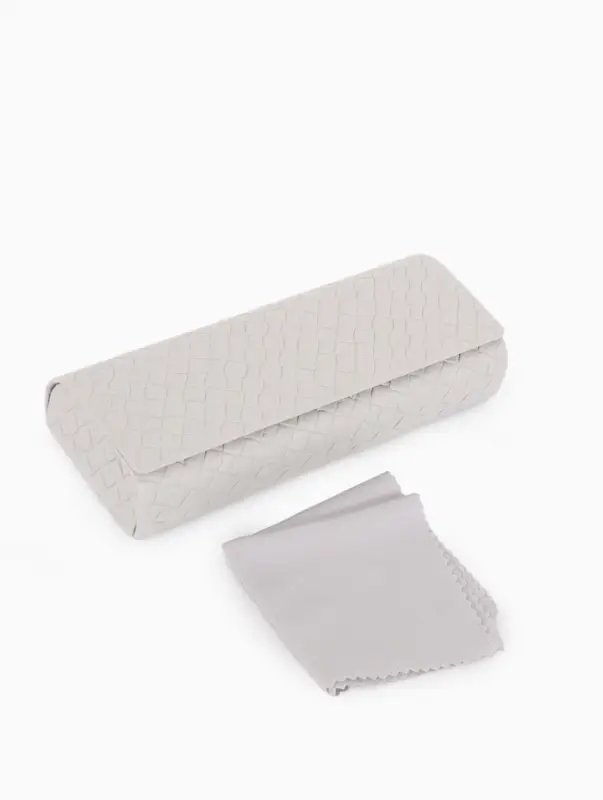 Футляр для очков Июнь2502 15,5*6*3 см, магнит, серый